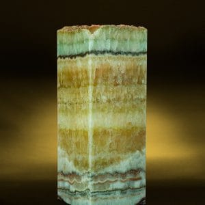 Oasis Cube Live Edge Table Lamp