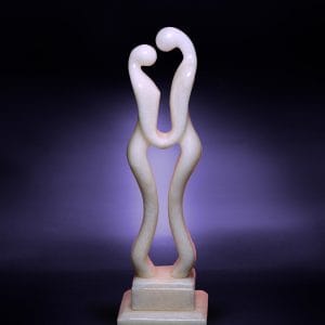 Glacier Sculpture Couple