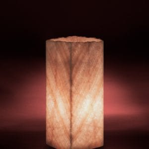 Coral Onyx Table Lamp Rustic Edge