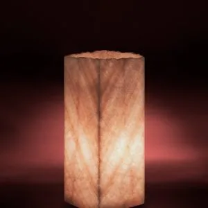 Coral Onyx Table Lamp Rustic Edge