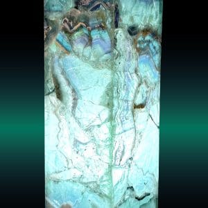 Rainbow Fluorite Table Lamp