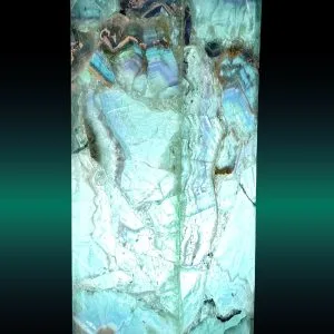 Rainbow Fluorite Table Lamp