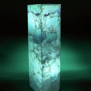 Rainbow Fluorite Floor Lamp