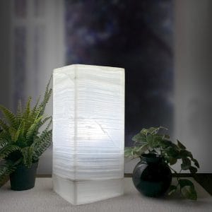 Glacier Onyx Table Lamp